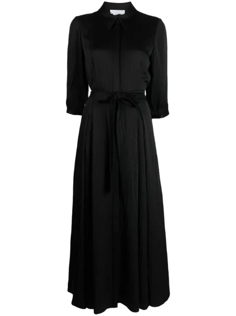 Gabriela Hearst Andy belted silk shirtdress