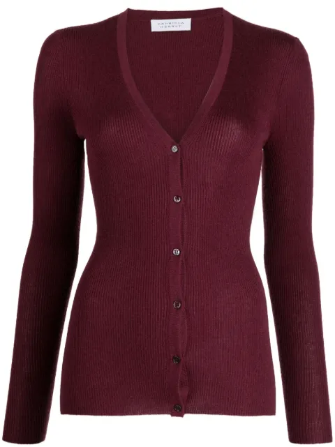 Gabriela Hearst ribbed-knit V-neck cardigan