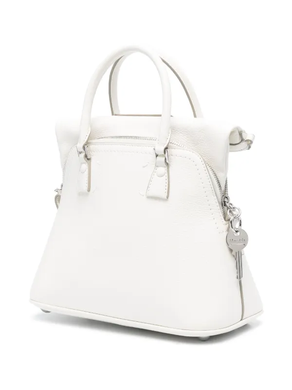 Maison Margiela Mini 5AC Classique top-handle Bag | White