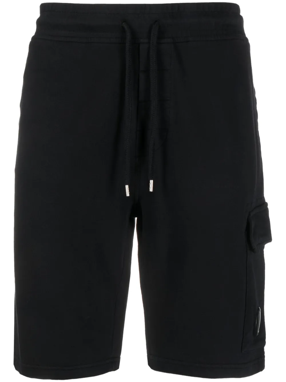 C.P. Company Lens-detail cotton track pants – Black