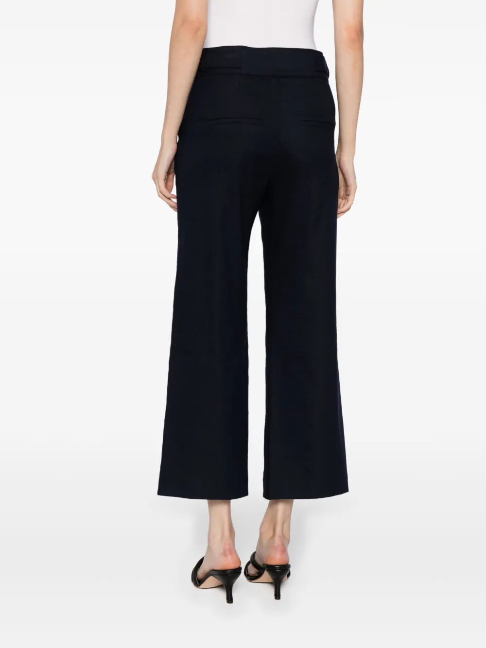 Veronica Beard Cropped pantalon Blauw