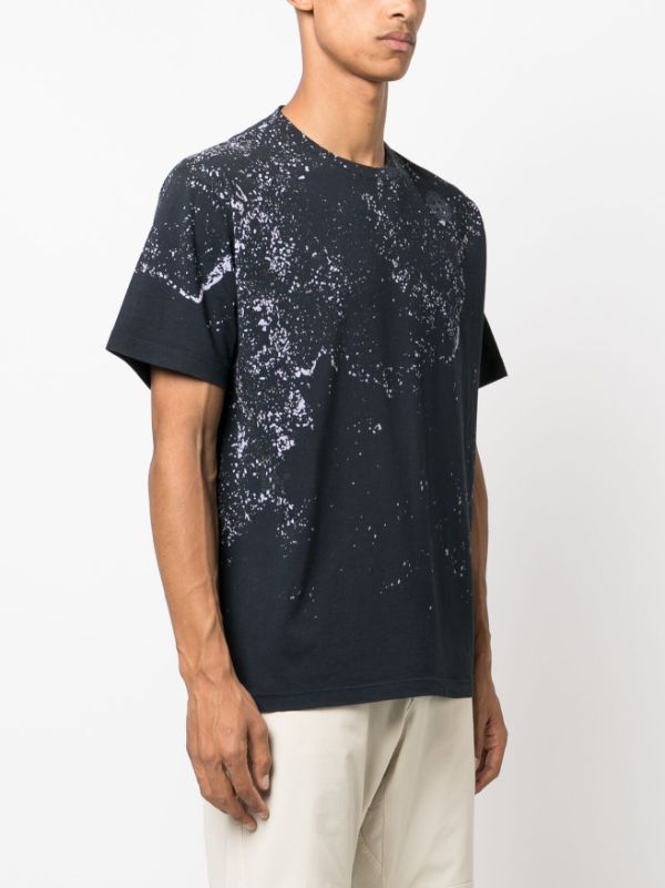 Stone island cheap splatter t shirt