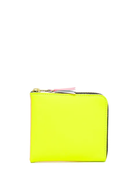 Comme Des Garçons Wallet cartera Super Fluo