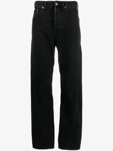 Lanvin Twisted straight-leg jeans
