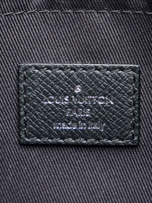 Louis+Vuitton+Outdoor+Messenger+Bag+PM+Black+Leather for sale
