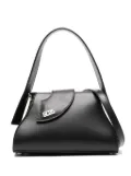 GCDS Comma small leather mini bag - Black