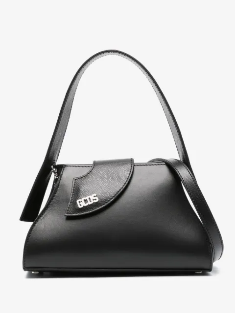 GCDS Comma small leather mini bag