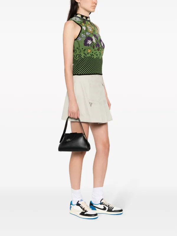 GCDS Comma Small Leather Mini Bag | Black | FARFETCH GCDS Comma Small Leather Mini Bag | Black | FARFETCH
