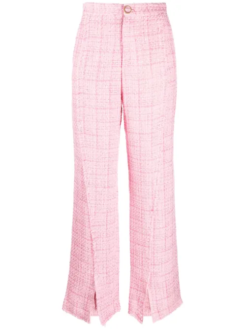 Pantalon de tailleur en tweed - GCDS - Modalova