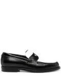 GCDS Wirdo two-tone design loafers - White
