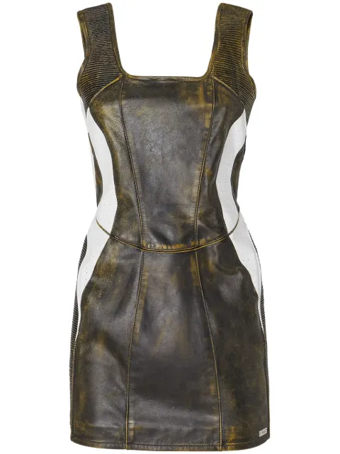GCDS Biker Bell mini dress