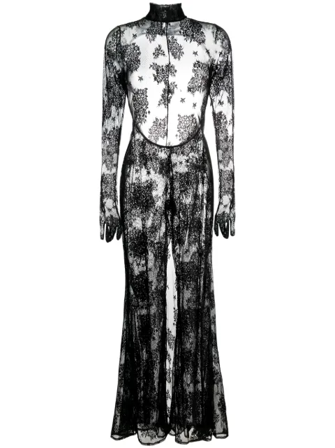 Gcds sheer lace jumpsuit