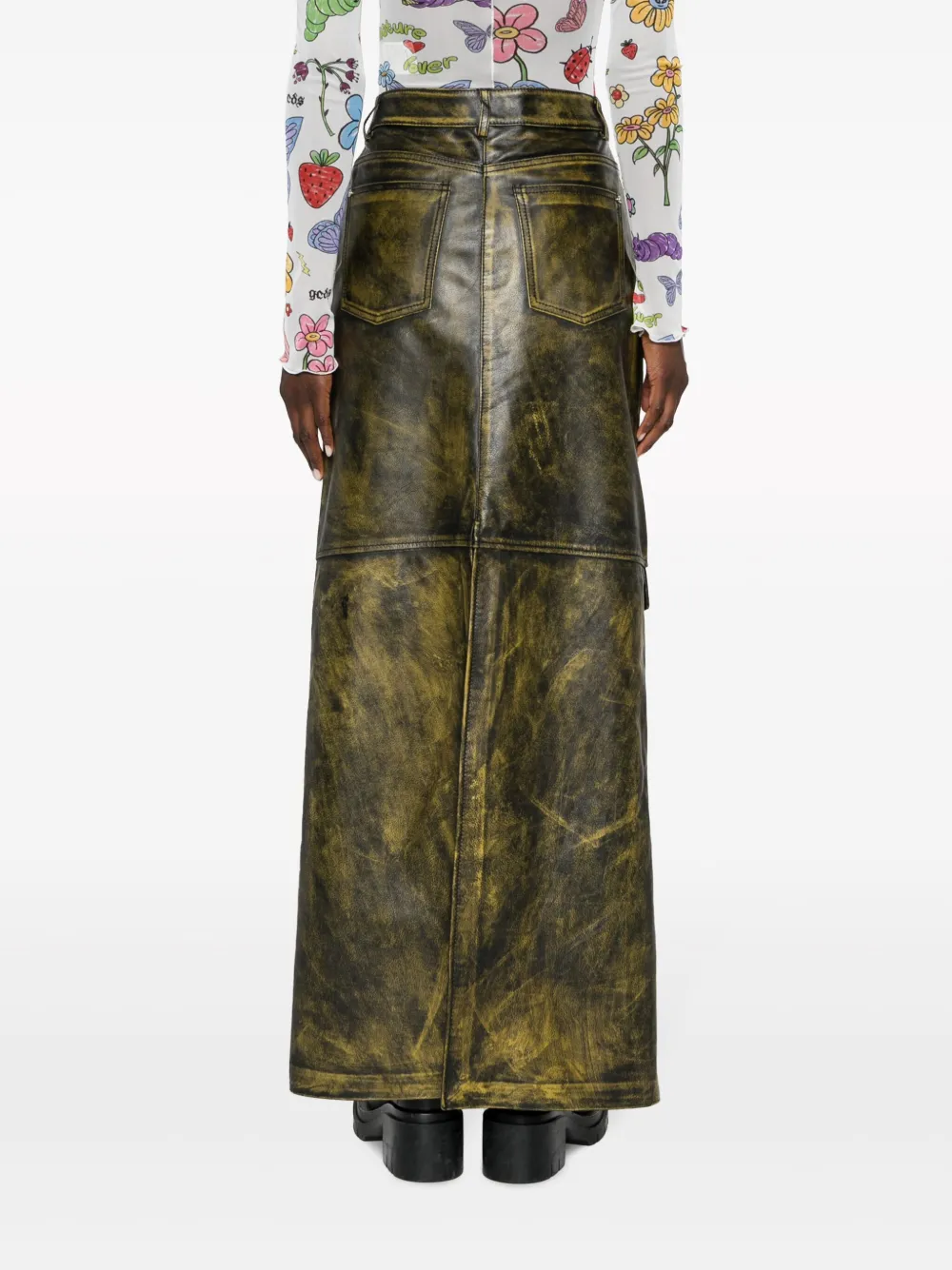 GCDS Cargo maxi-rok Groen