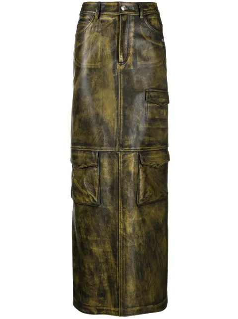 Gcds Biker Cargo maxi skirt