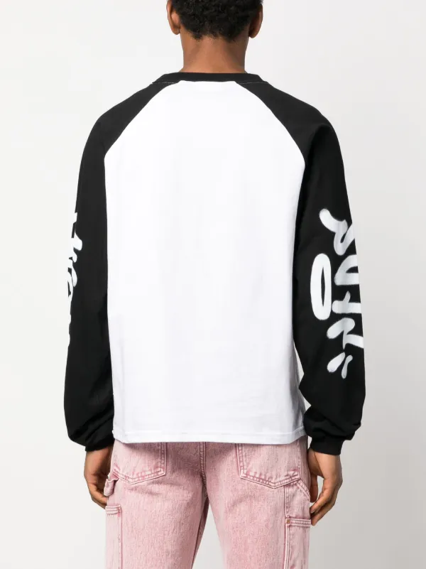 GCDS グラフィティロゴ ロングTシャツ | ホワイト | FARFETCH JP