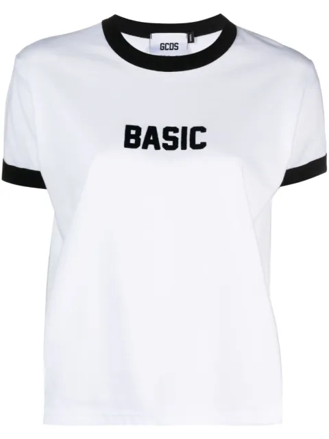 GCDS logo-print cotton T-shirt
