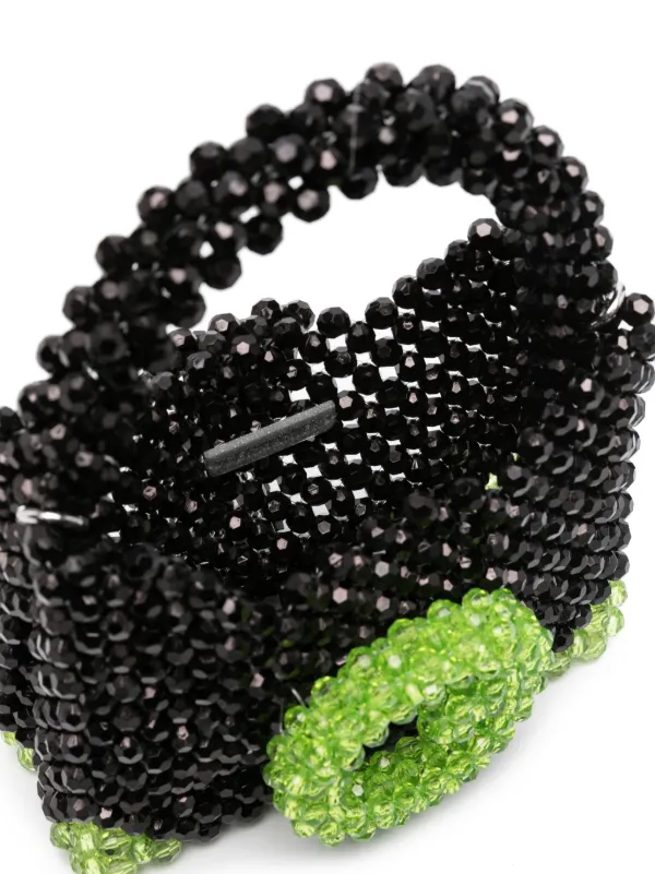 トートバッグ GERMANIER Beaded bag - Germanier - Beads - Black 20841879_52125689_1000.jpg