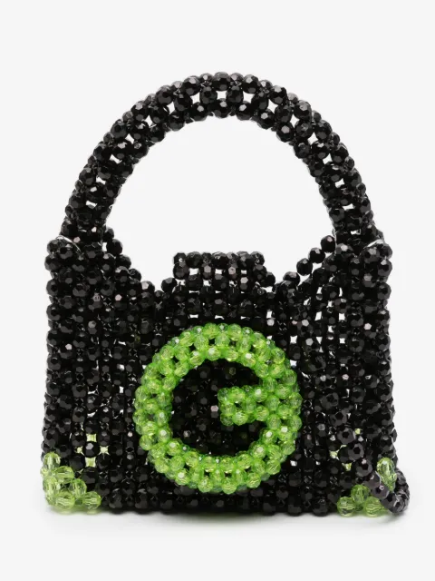  Germanier bead-embellished tote bag