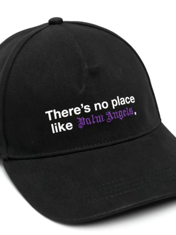 キャップ Palm Angels cotton hat with embroidered logo palm-angels-embroidered-curved