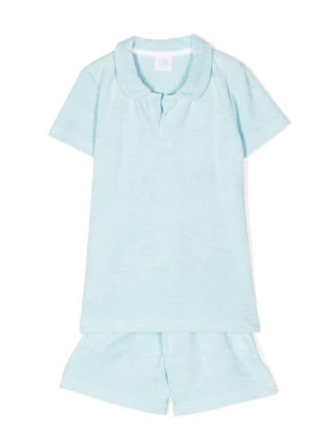 Amiki Thomas bib-collar pyjama set