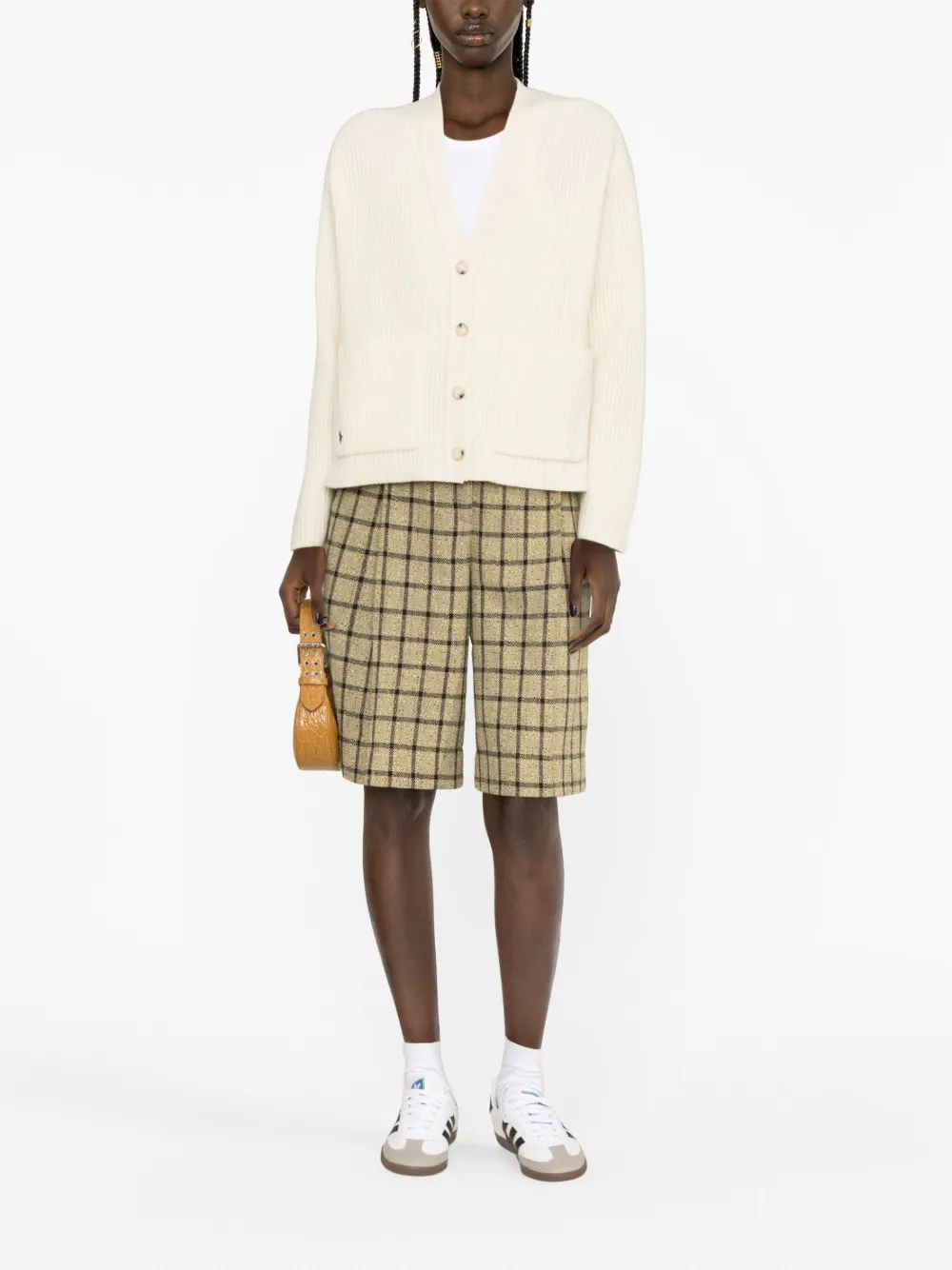 Polo Ralph Lauren knitted wool cardigan - Wit