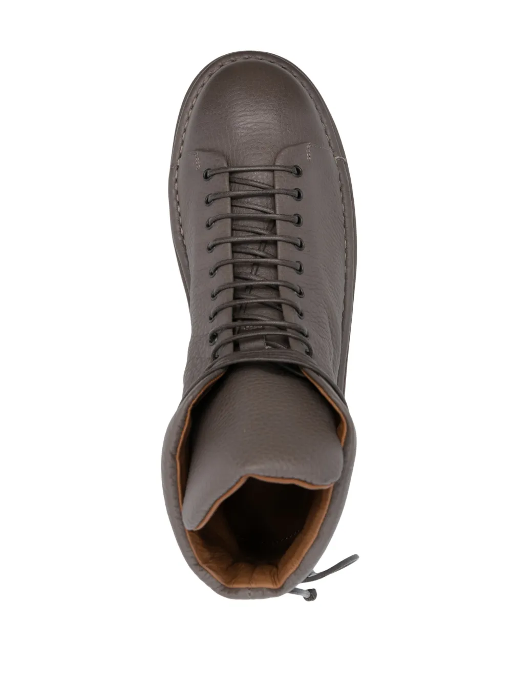 Mars ll round toe 30mm lace up Leather Boots Farfetch