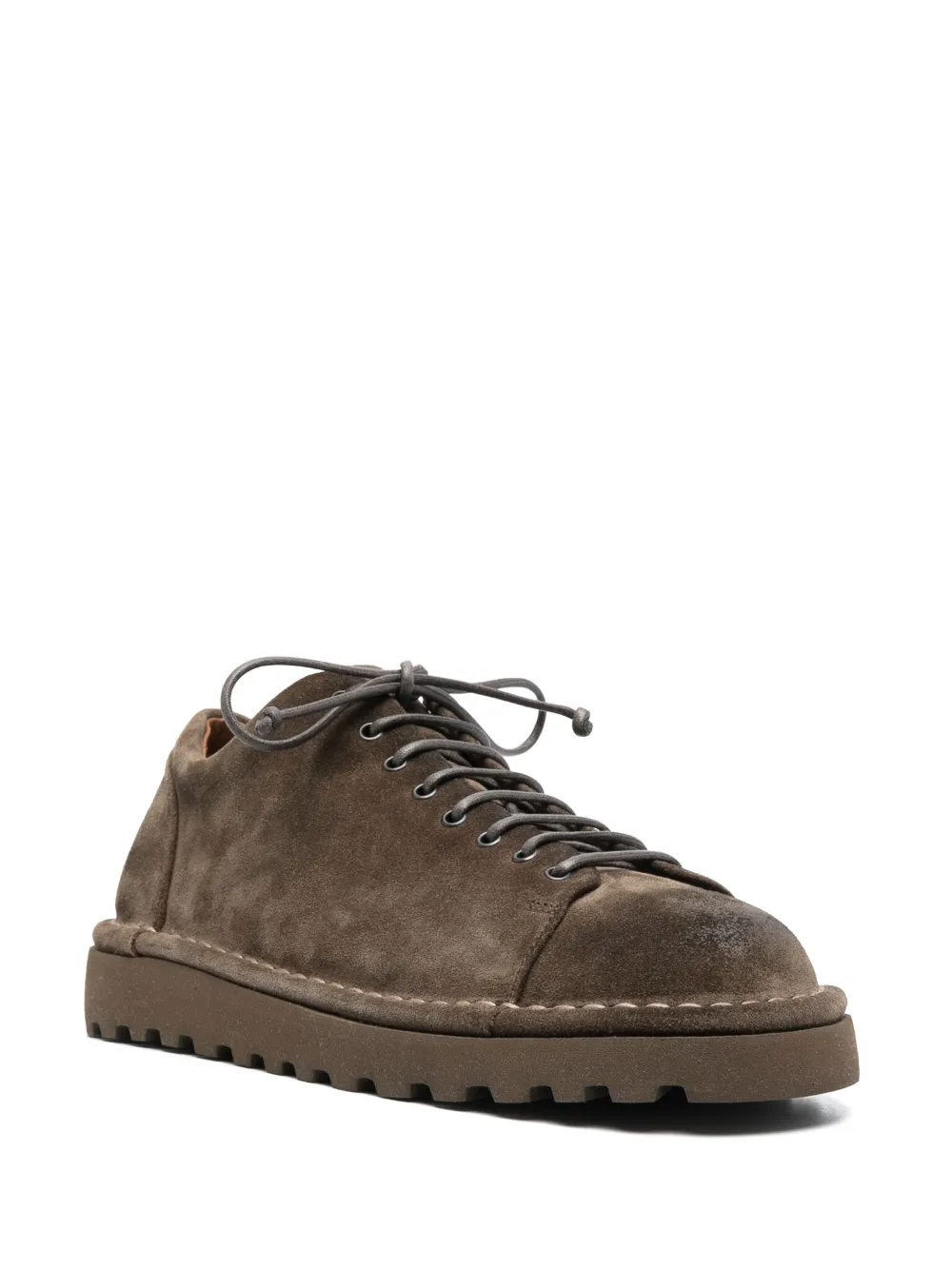 Marsèll Bullet suède derby schoenen - Bruin