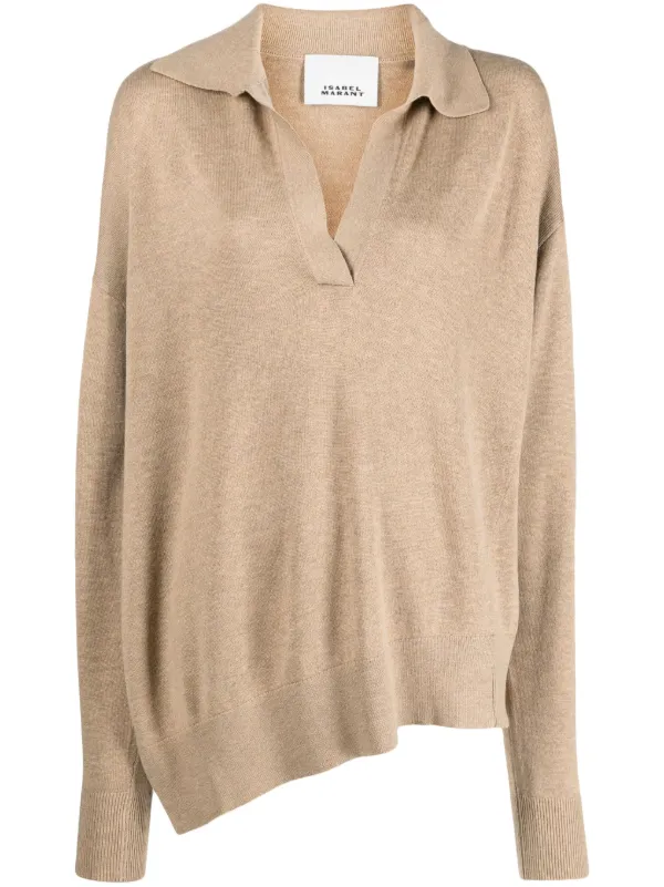 ISABEL MARANT Trui Met Asymmetrische Afwerking Farfetch