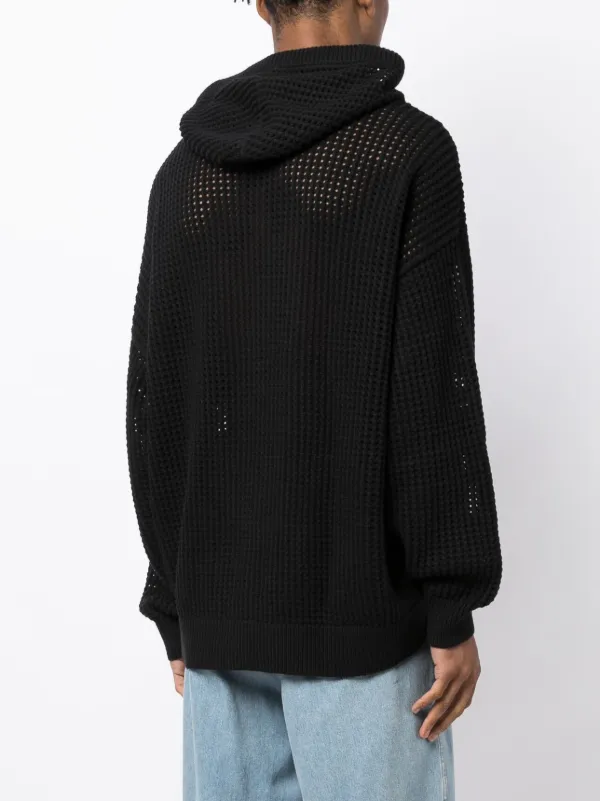 Oversized on sale knit hoodie