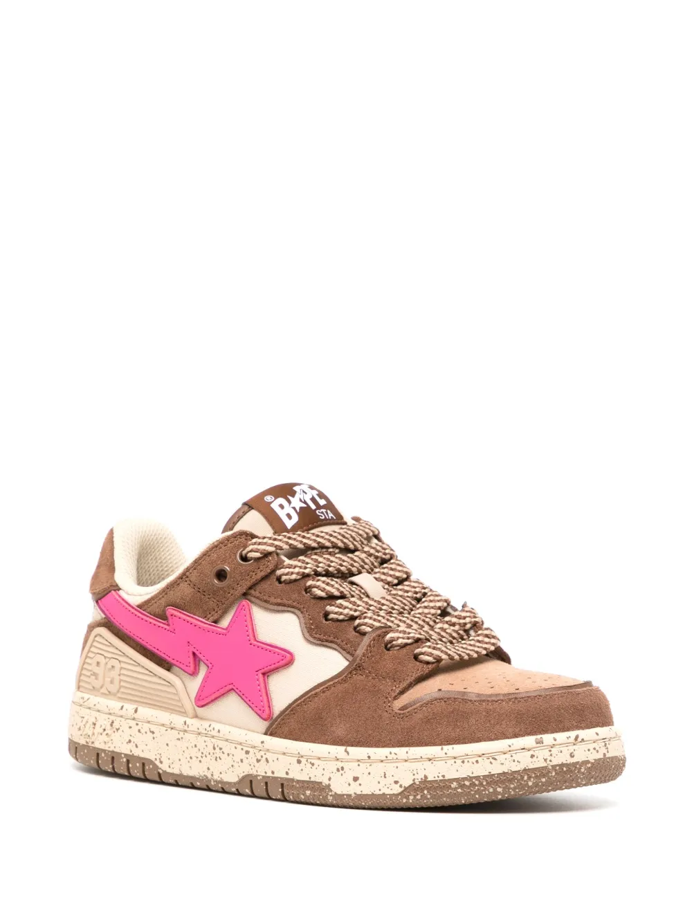 A BATHING APE® Sk8 Sta #6 low-top sneakers - Bruin