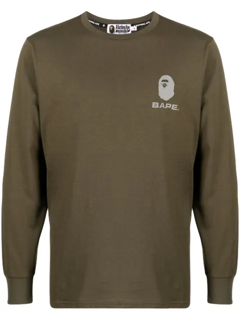 A BATHING APE® logo-print cotton sweatshirt