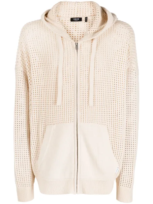 Hoodie en maille ajourée - FIVE CM - Modalova