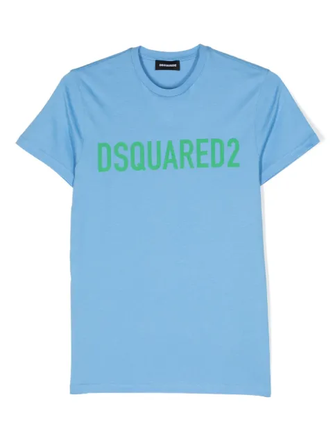 DSQUARED2 KIDS logo-print cotton T-shirt