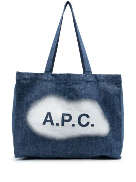 A.P.C. Diane denim tote bag