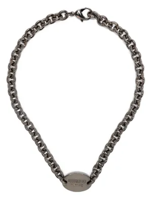 Metal chain hot sale link necklace