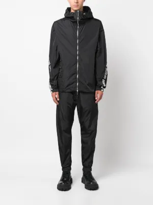 ディースクエアード2　黒 フード付き スポーツジャケット Dsquared2（ディースクエアード）メンズ フード付きジャケット