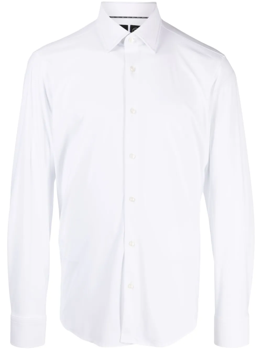Hugo Boss Boss White Fitted Shirt Hank In Weiss
