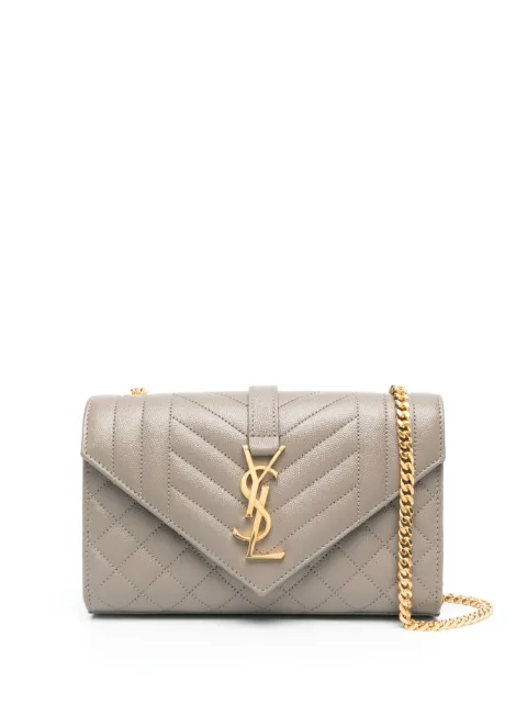 Saint Laurent Envelope small leather crossbody bag WOMEN