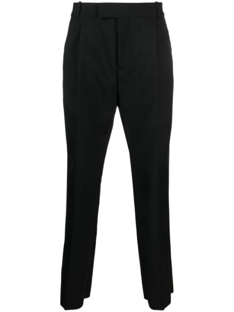 Alexander McQueen straight-leg wool trousers Men