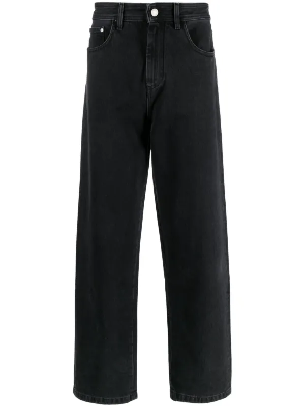 デニム・ジーパン GCDS Woman Jeans Black CC94W350224 02 Women′s Jeans and Denim Pants: straight, wide, cargo | GCDS