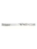 GCDS crystal-embellished shoulder strap - Silver