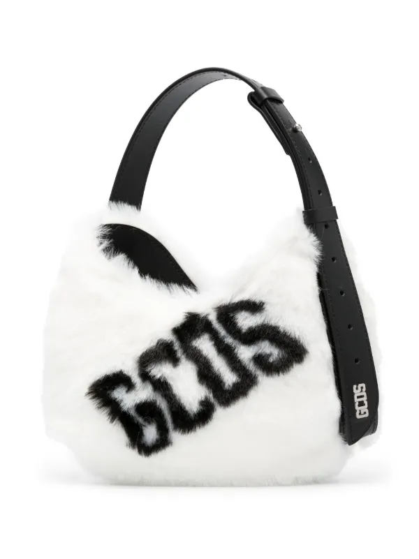 Cow print sale fur bag