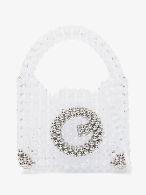  Germanier bead-embellished tote bag