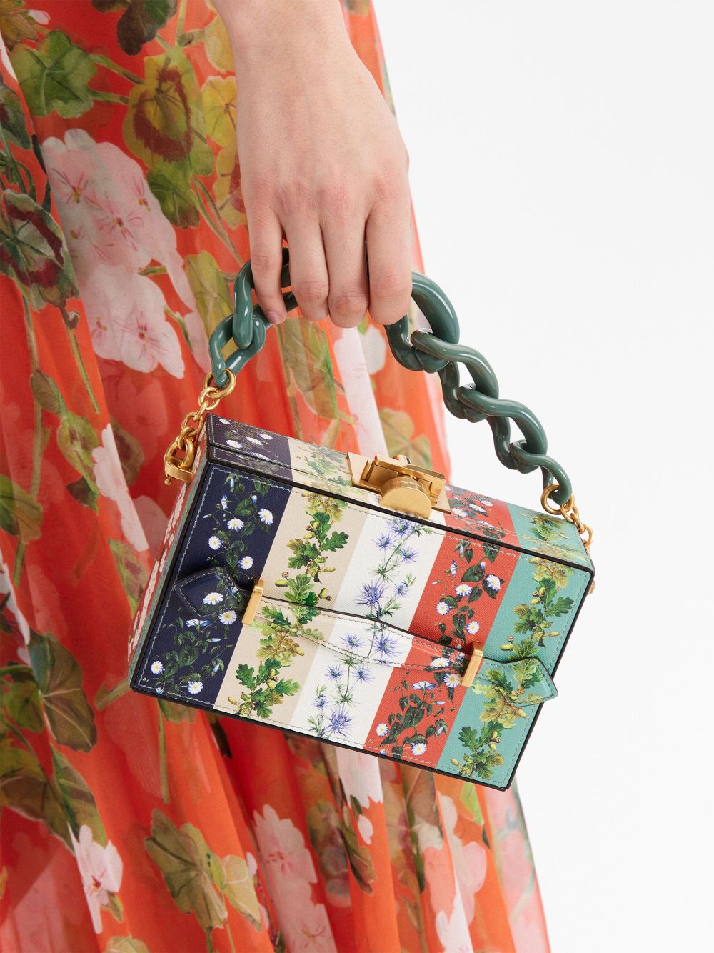 Oscar de la Renta Alibi clutch met print - Veelkleurig