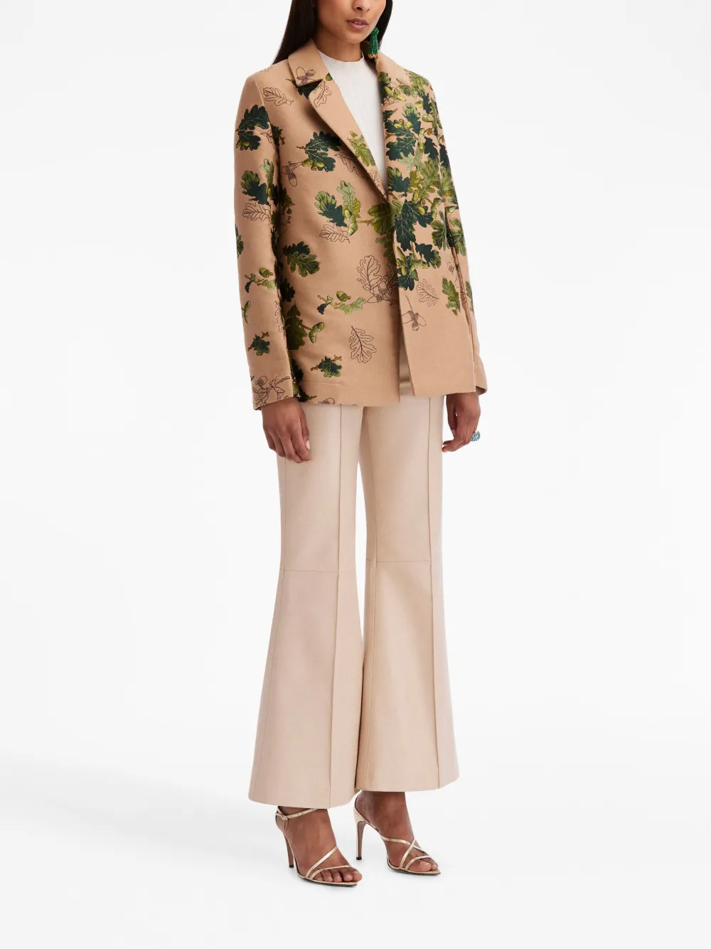 Gucci hot sale floral blazer