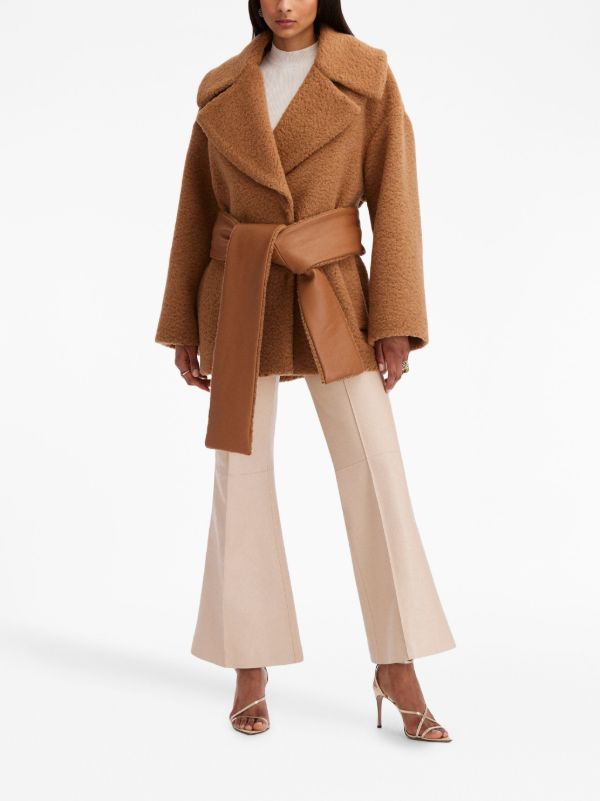 oscar de la renta wool coat