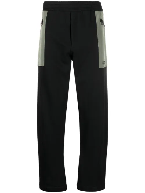 Pantalon de jogging en coton à poches contrastantes - Alexander McQueen - Modalova