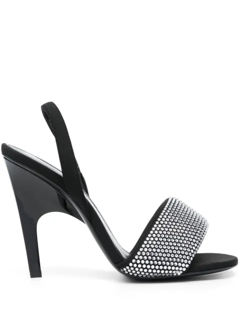 The Attico Rem 105mm crystal-embellished sandals