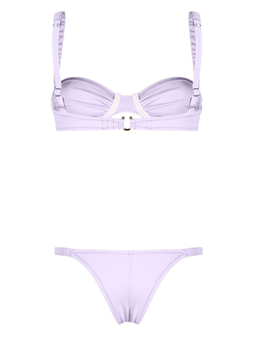 Reina Olga sweetheart-neck bikini - Paars