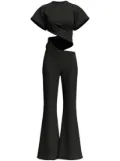 Maccapani Sere cutout-detail jumpsuit - Black